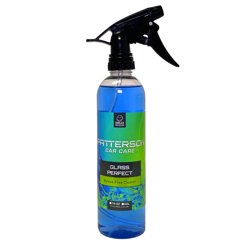 Glass Perfect: Quality streak-free, tint-safe window and glass cleaner –  Patterson Car Care
