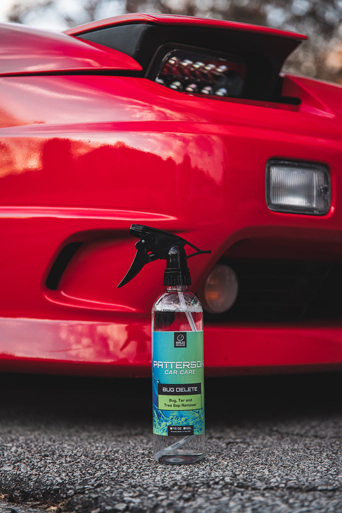 Bug Delete Quickly remove bug, tar, and stains when washing your car