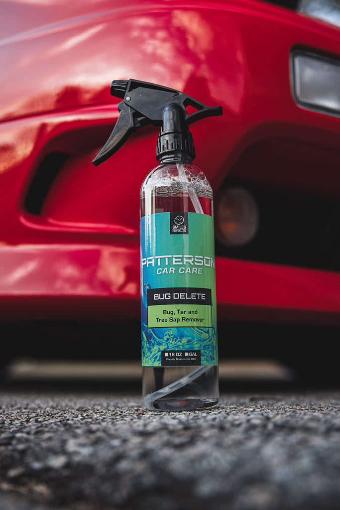 Bug Delete Quickly remove bug, tar, and stains when washing your car