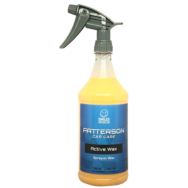 Active Wax Spray Wax: Protect & shine your car even when your on the go –  Patterson Car Care