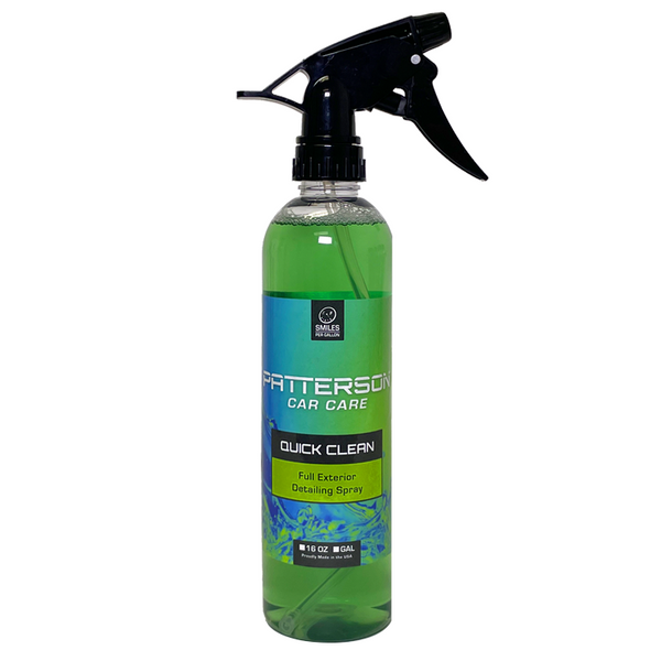 Quick Clean - Quick Detail Spray (16oz) – Patterson Car Care